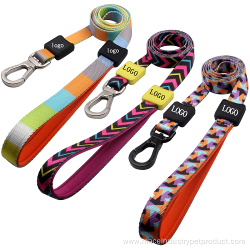 stock Sublimation Polyester Padded Pet Leash